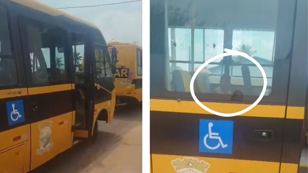 Mãe faz denúncia sobre situação de crianças deixadas sozinhas em ônibus escolar em Primavera do Leste; veja vídeo