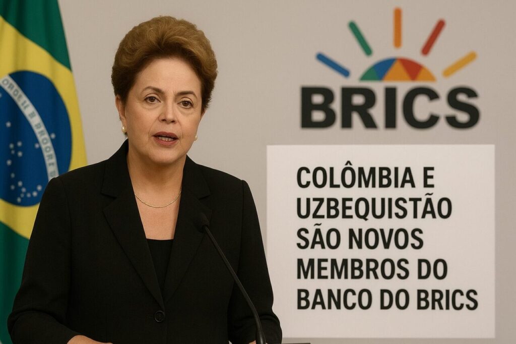 BRICS: Colômbia e Uzbequistão entram no Banco, fortalecendo bloco