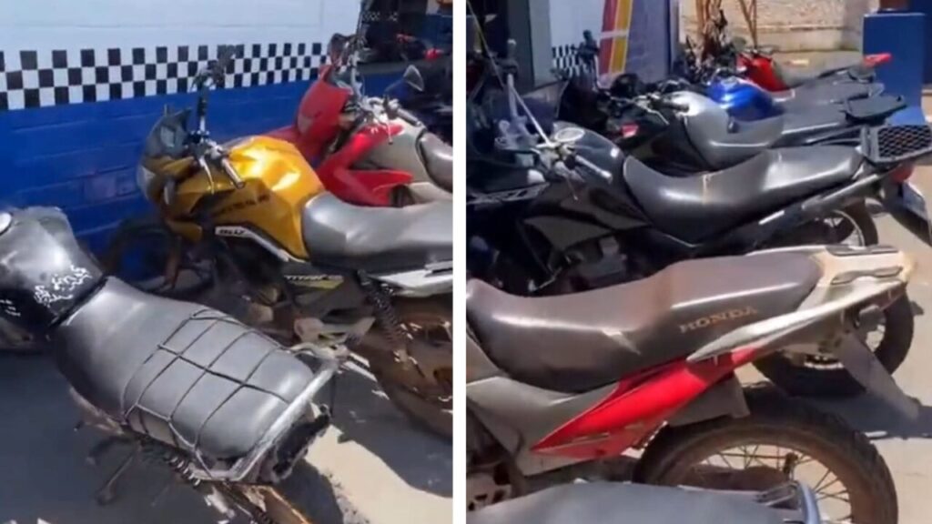 Operação da PM apreende 11 motos com escapamento adulterado