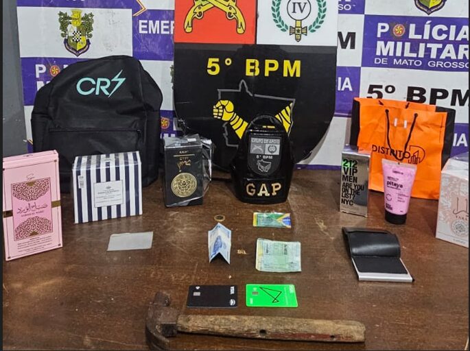 prisão por furto e receptação em rondonópolis mobiliza pm