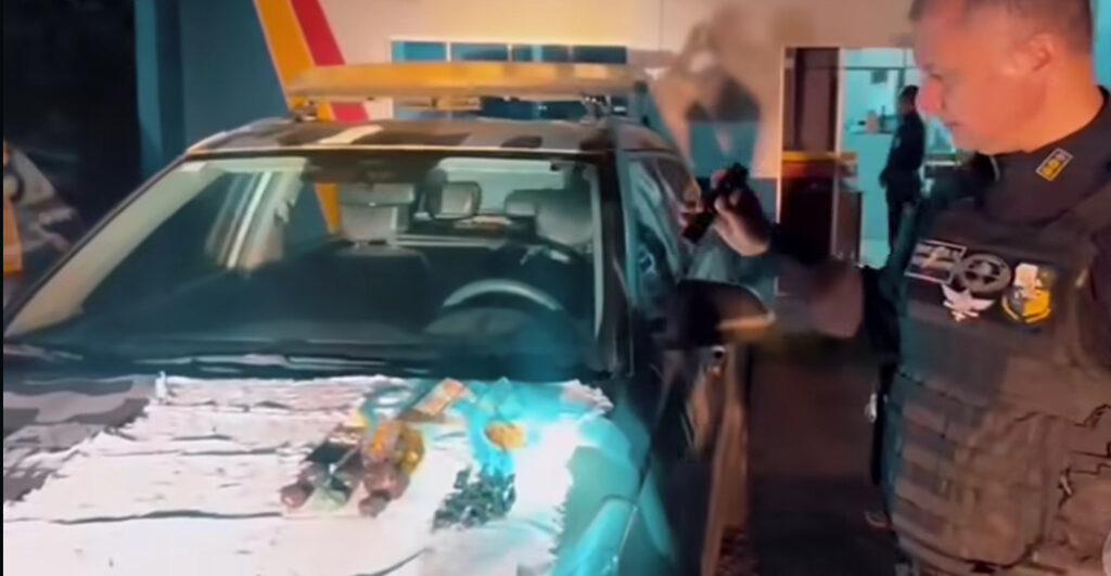 polícia militar prende suspeito de tráfico em operação no interior de mt