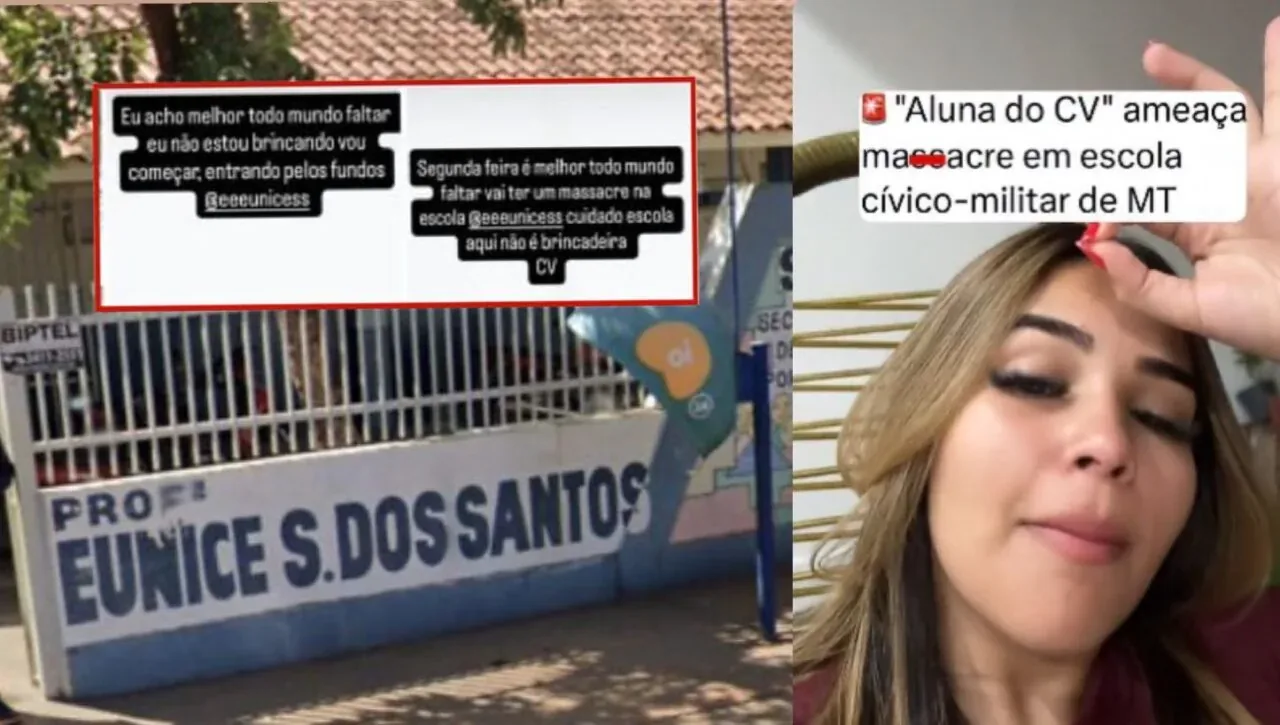 Ameaça em escola de Rondonópolis acende alerta para famílias e alunos em destaque