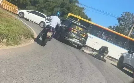 Olicial é atingido durante fiscalização da PRF em Aparecida de… e acende alerta em destaque